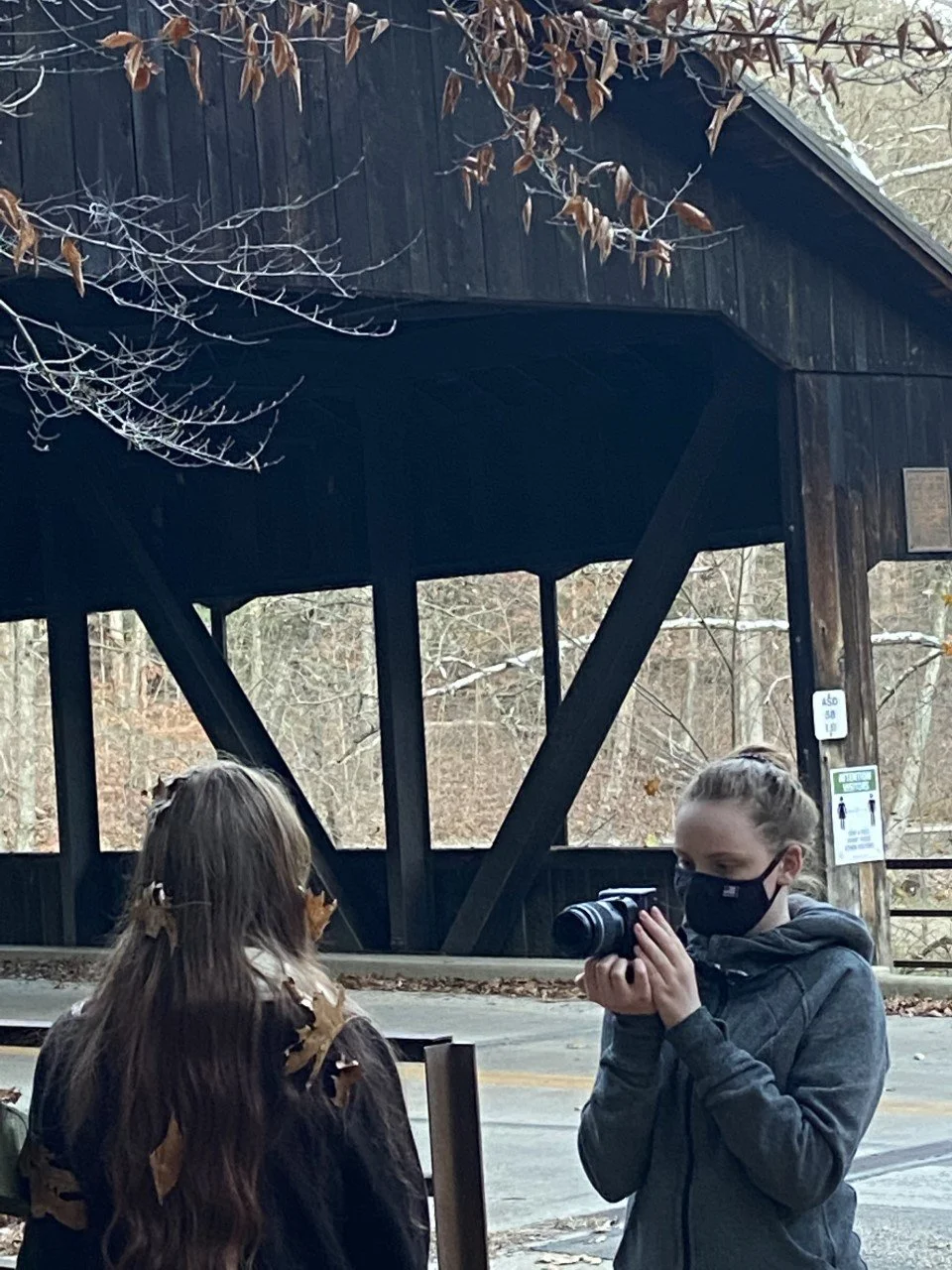  Photographer, social activist and Starfire partner Erin @ work! 